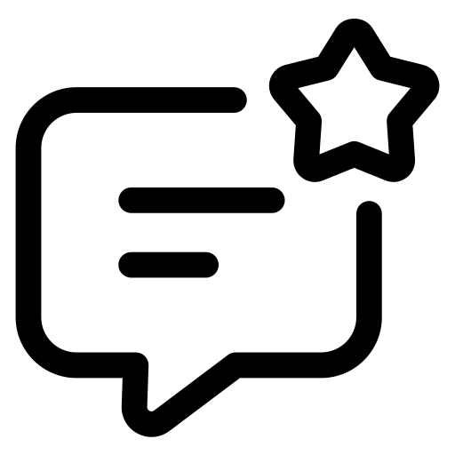 Icono de reseñas.